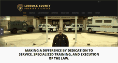 Desktop Screenshot of lubbocksheriff.com